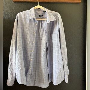 Izod, XL, baby blue flannel —unisex !